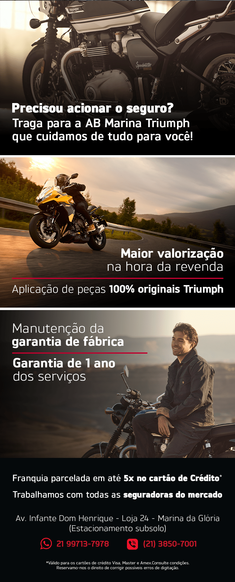Precisou acionar o seguro?